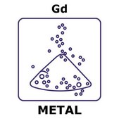 Gadolinium powder, 500 max. part. size (micron), weight 20&#160;g, purity 99.9%