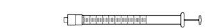 Hamilton&#174; syringe, 1000 series GASTIGHT&#174;, PTFE luer lock 1025TLL, Kel-F CTFE Luer lock, volume 25&#160;mL, needle size 22 gauge (not included)