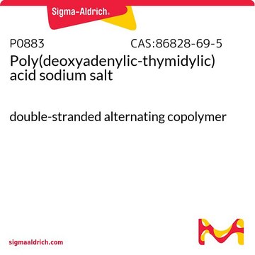 Poly(deoxyadenylic-thymidylic) acid sodium salt double-stranded alternating copolymer