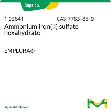 Ammonium iron(II) sulfate hexahydrate EMPLURA&#174;
