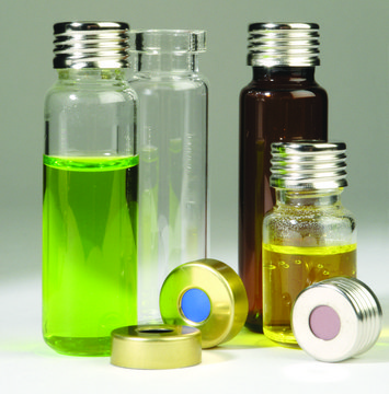 Headspace vial, screw top, rounded bottom (vial only) volume 10&#160;mL, clear glass vial, thread for 18, O.D. × H 22.5&#160;mm × 46&#160;mm, pkg of 100&#160;ea
