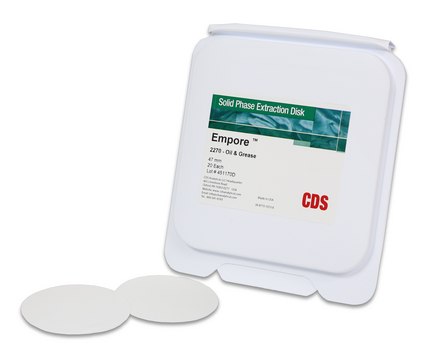 Empore&#8482; SPE Disks Oil and Grease, diam. 47&#160;mm, pk of 20