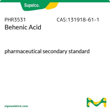 Behenic Acid pharmaceutical secondary standard, certified reference material