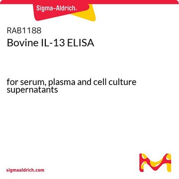 Bovine IL-13 ELISA for serum, plasma and cell culture supernatants