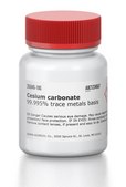 Cesium carbonate 99.995% trace metals basis