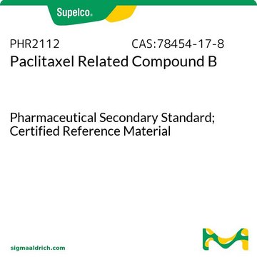 Paclitaxel Related Compound B Pharmaceutical Secondary Standard; Certified Reference Material