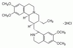 Emetine, Dihydrochloride Principal alkaloid of ipecac, isolated from the ground roots of Uragoga ipecacuanha.