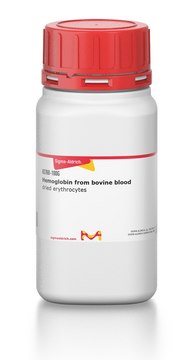 Hemoglobin from bovine blood dried erythrocytes