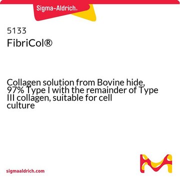 FibriCol® Collagen solution from Bovine hide, 97% Type I with the remainder of Type III collagen, suitable for cell culture