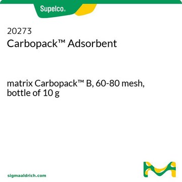 Carbopack&#8482; Adsorbent matrix Carbopack&#8482; B, 60-80&#160;mesh, bottle of 10&#160;g