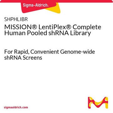 MISSION&#174; LentiPlex&#174; Complete Human Pooled shRNA Library For Rapid, Convenient Genome-wide shRNA Screens