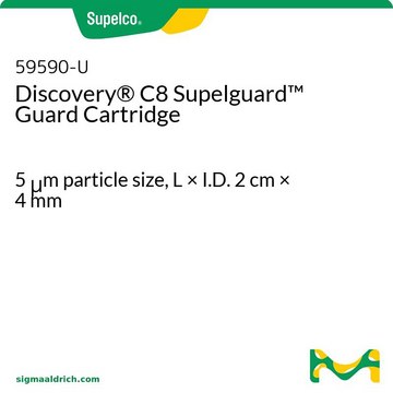 Discovery® C8 Supelguard Guard Cartridge 5 μm particle size, L × I.D. 2 cm × 4 mm
