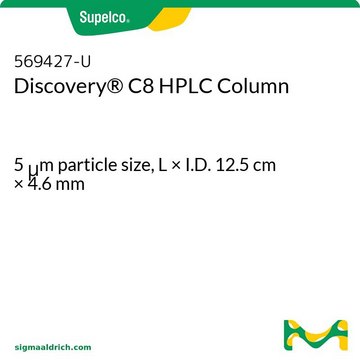 Discovery&#174; C8 HPLC Column 5&#160;&#956;m particle size, L × I.D. 12.5&#160;cm × 4.6&#160;mm