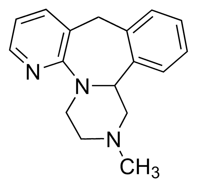 Mirtazapine solution 1.0&#160;mg/mL in methanol, ampule of 1&#160;mL, certified reference material, Cerilliant&#174;