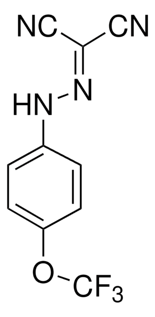 Carbonyl cyanide 4-(trifluoromethoxy)phenylhydrazone &#8805;98% (HPLC), powder