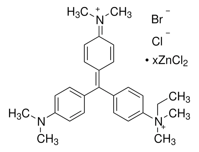 Methyl Green zinc chloride salt, certified by the BSC, Dye content 85&#160;%