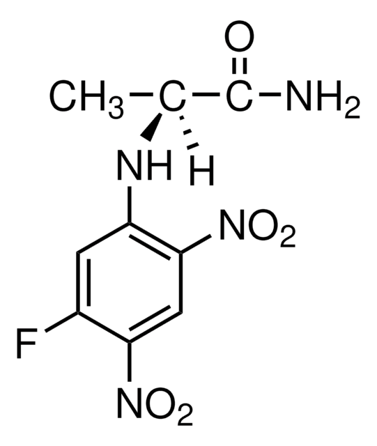 N&#945;-(2,4-Dinitro-5-fluorophenyl)-L-alaninamide derivatization grade (chiral), LiChropur&#8482;, &#8805;99.0%