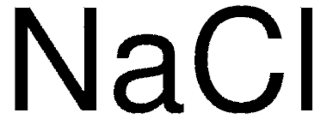Sodium chloride Molecular Biology, DNase, RNase, and protease, none detected, &#8805;99% (titration)