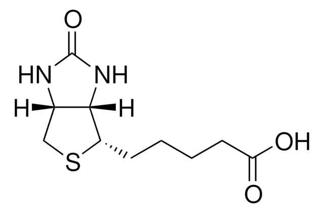 Biotin powder, BioReagent, suitable for cell culture, suitable for insect cell culture, suitable for plant cell culture, &#8805;99%